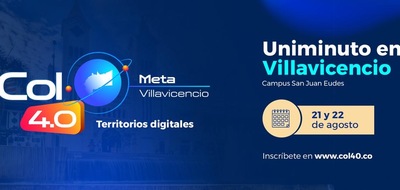 Imagen deiseáda de invitación a Colombia 4.0 META