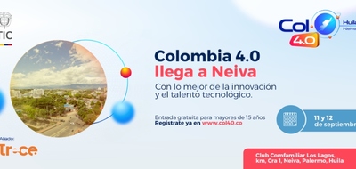 Imagen disseñada para Colombia 4.0 llega a Neiva
