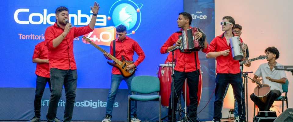 Foto del evento de Colombia 4.0 en Cesar